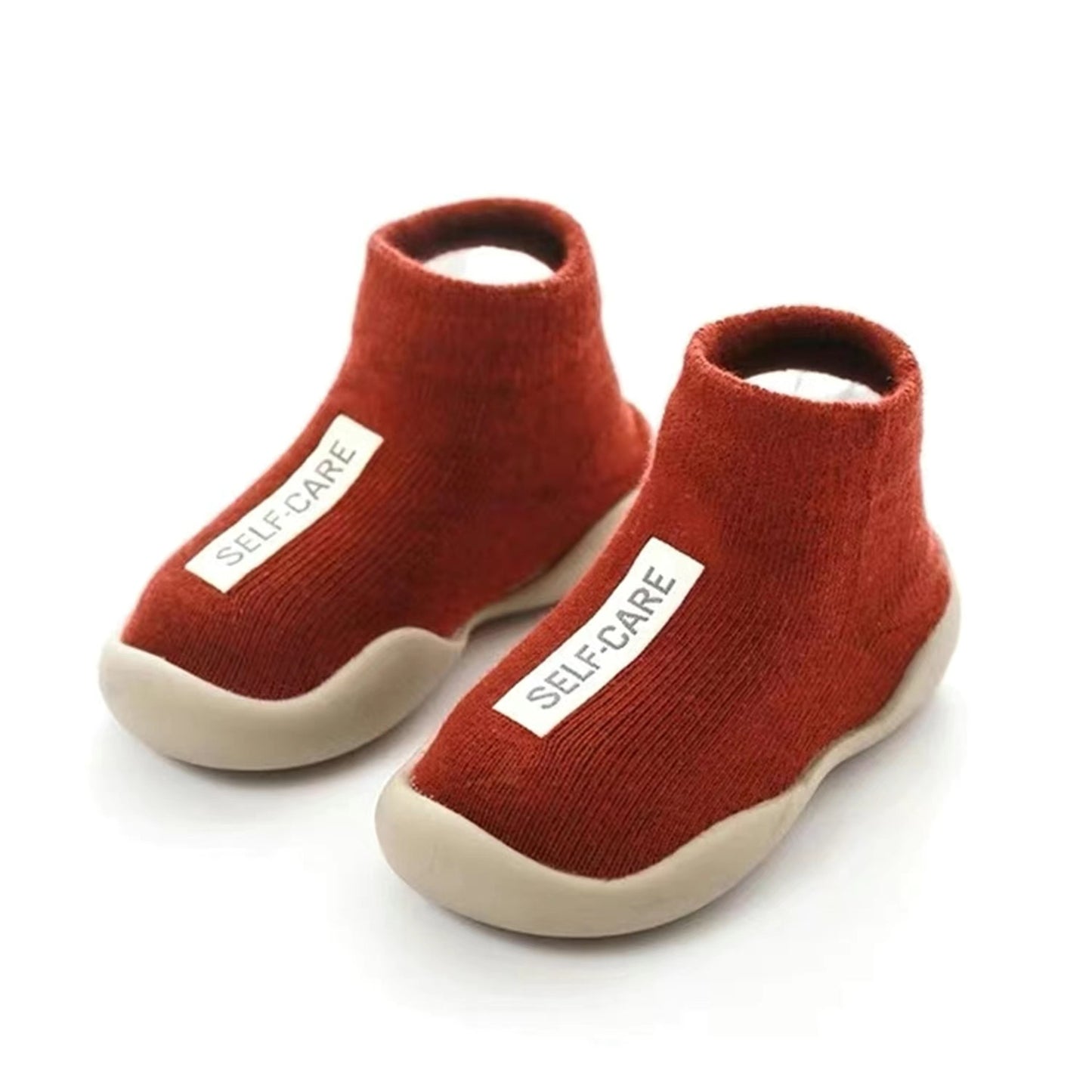 Baby Sock Shoes - Soft Non-Slip Toddler Shoes for Indoor & Outdoor Walking | Breathable Cotton Socks Shoes