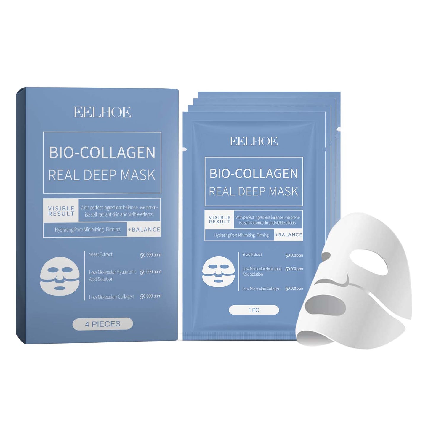 Zarusky™ Hydro-Translucent Collagen Mask – Bio-Active Melting Mask for Glass Skin