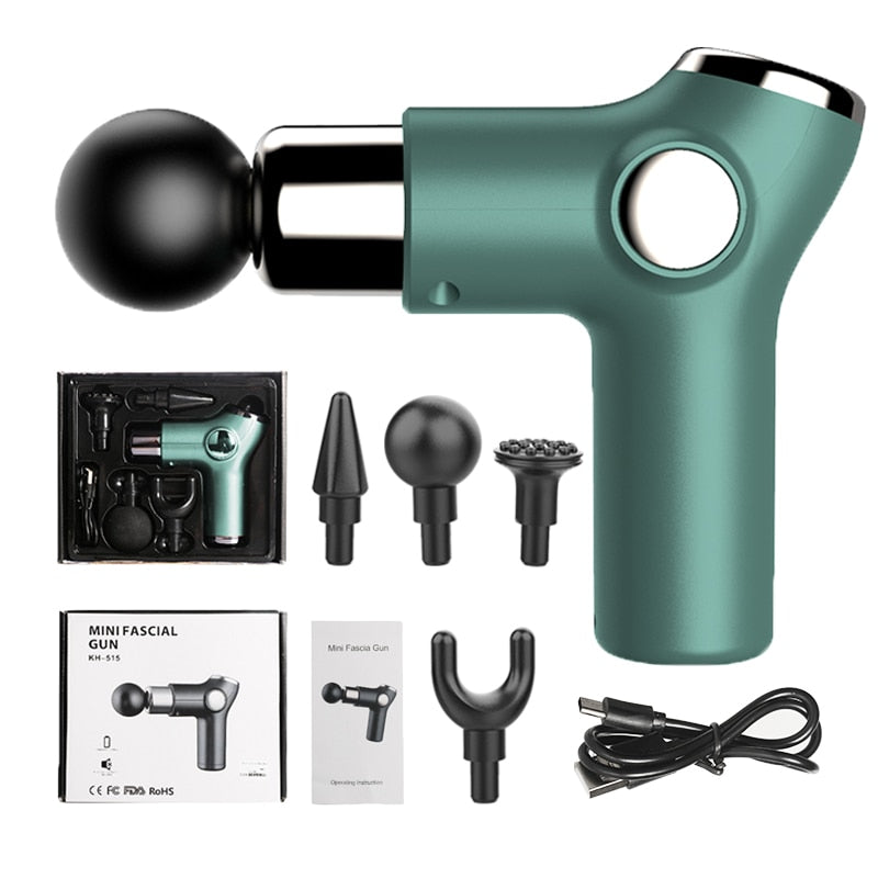 Zarusky Mini Massage Gun – 32 Speed Pocket Massager for Deep Muscle Relief