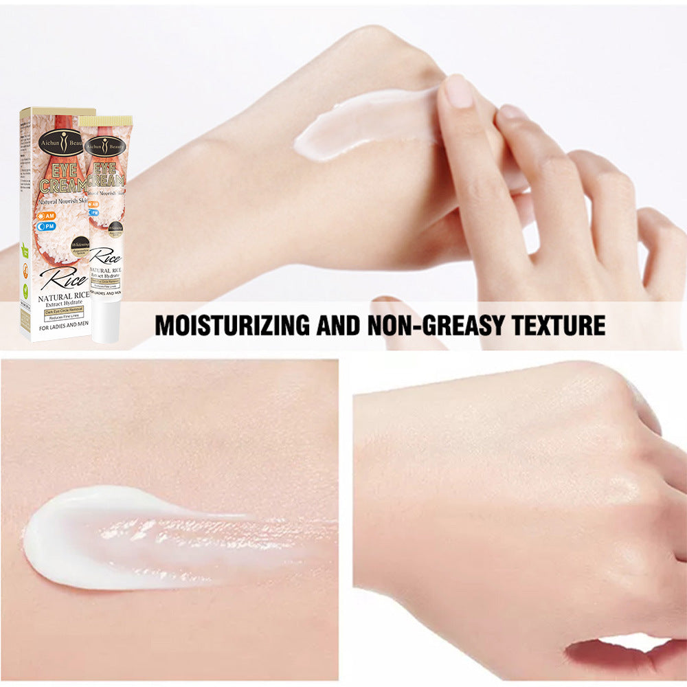 Zarusky Rice Eye Cream - Remove Eye Bags, Dark Circles & Fine Lines