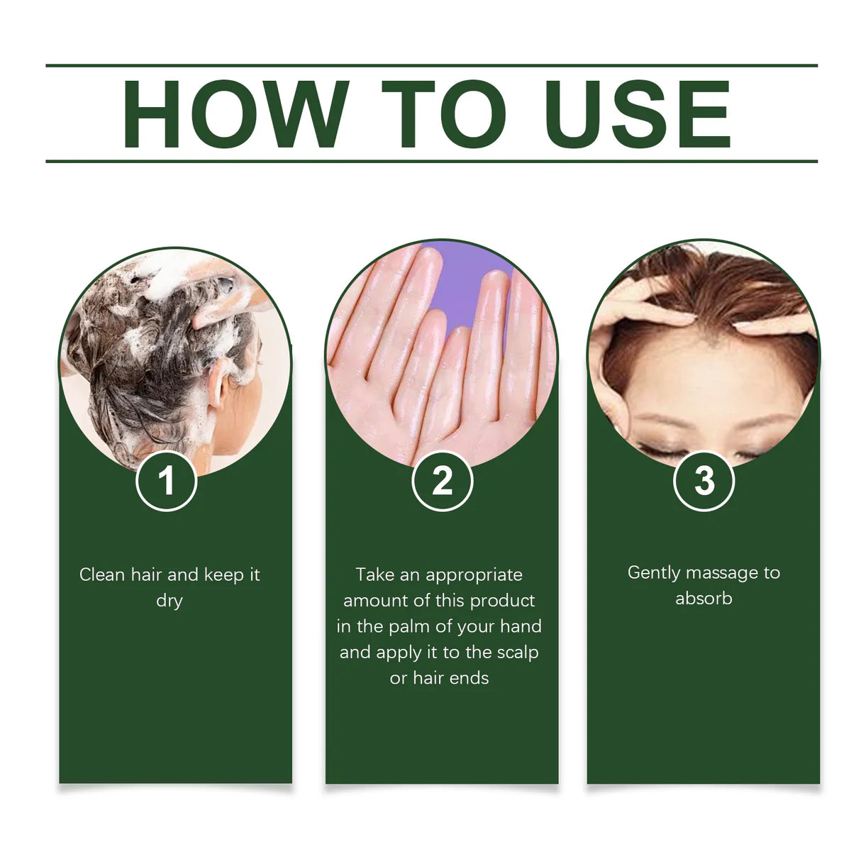 Zarusky Rosemary Hair Essential Oil - Gentle Scalp Care for Soft Shiny Natural Hair