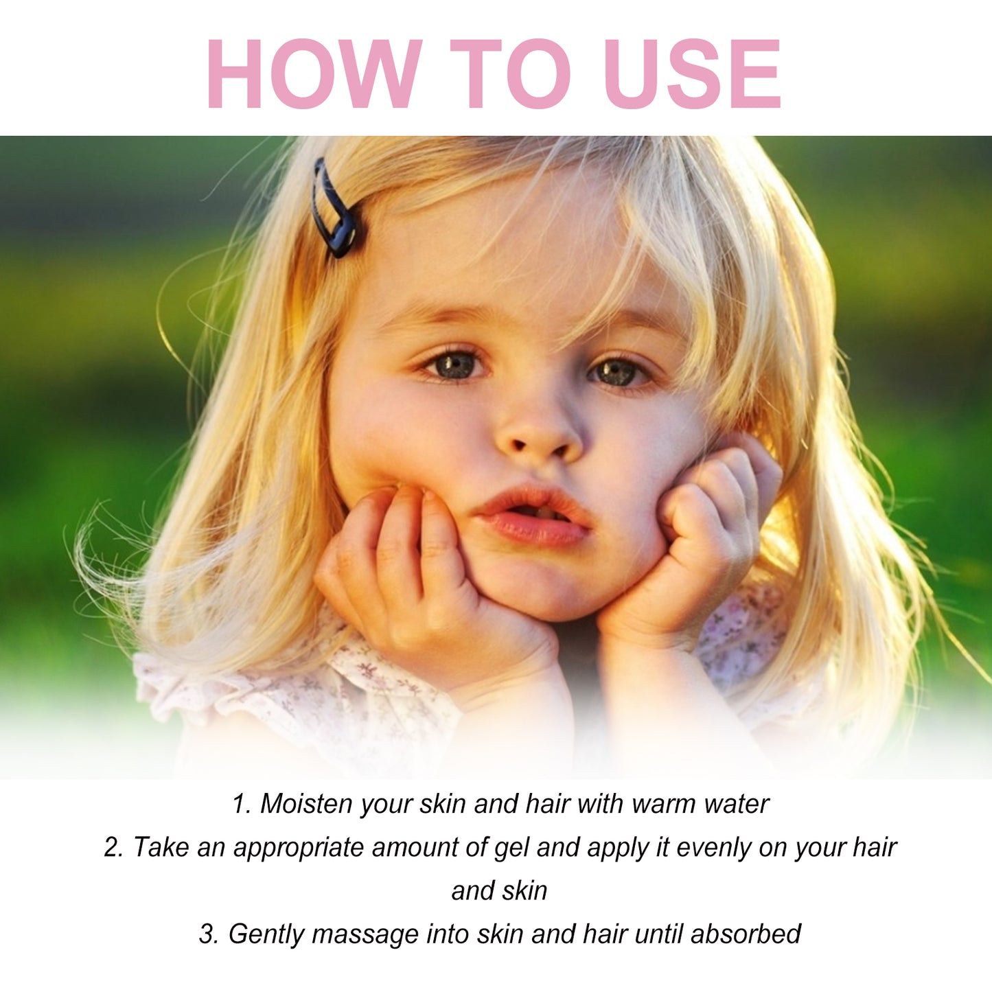 2-in-1 Kids Shampoo & Shower Gel | Gentle Cleanse + Dry Hair Repair | Scalp Massage Formula | Tear-Free, Smooth & Soft Hair for Children