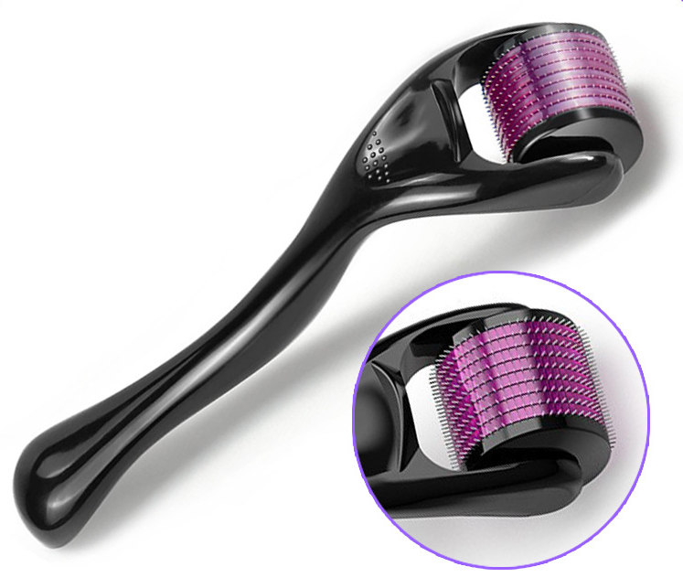 540 Microneedle Derma Roller – Titanium Skin Renewal Tool for Acne Scars and Skin Texture