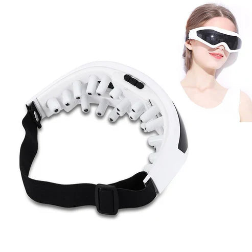 Zarusky Electric Eye Massager: 9 Modes Magnetic Therapy for Dark Circles & Tired Eyes