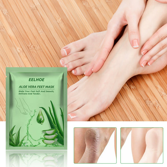 Aloe Vera Foot Mask – Moisturizing Anti-Cracking Dead Skin Removal | Zarusky