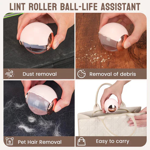 Zarusky Portable Clothing Hair Remover: The Ultimate Washable Lint Brush for Flawless Outfits