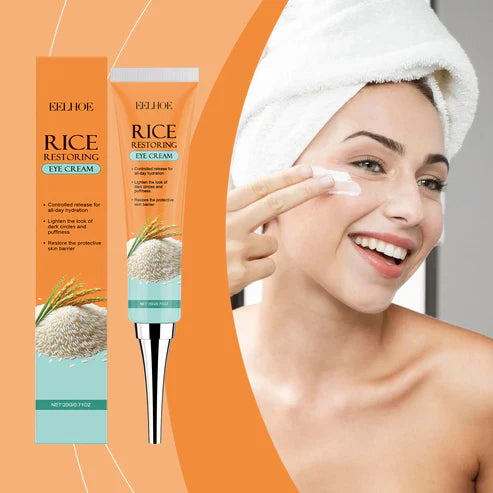 Zarusky Rice Eye Cream: Brightening & Moisturizing Daily Eye Treatment