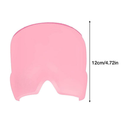 Migraine Relief Hat Ice Pack - Headache Relief Gel Eye Mask Cold Therapy
