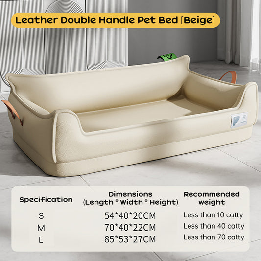 Durable all-weather dog house built for medium and large dogs. Chew-resistant, portable, and washable—ideal for indoor and outdoor comfort year-round.