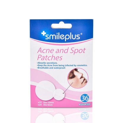 Acne Pimple Patches - 36-Pack Invisible Hydrocolloid Stickers for Spot Treatment & Scar Care