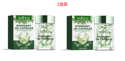 Zarusky Rosemary Oil Capsules – Strengthen Hair Roots & Stop Hair Loss | USA 2-6 Days