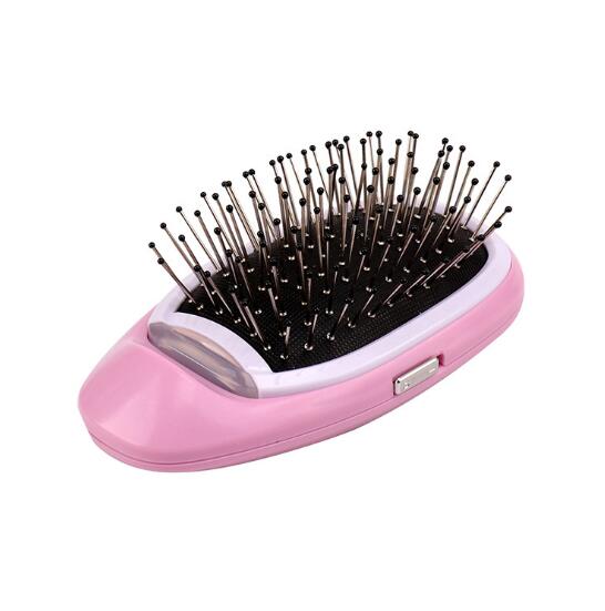 Zarusky™ Silk-Flow Ionic Hairbrush – Portable Anti-Frizz Negative Ion Styling Tool