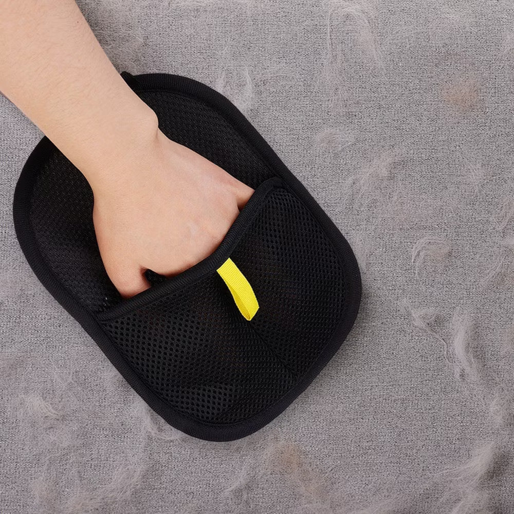 Reusable Pet Hair Removal Gloves – Static Fur Cleaner for Sofa, Clothes & Home