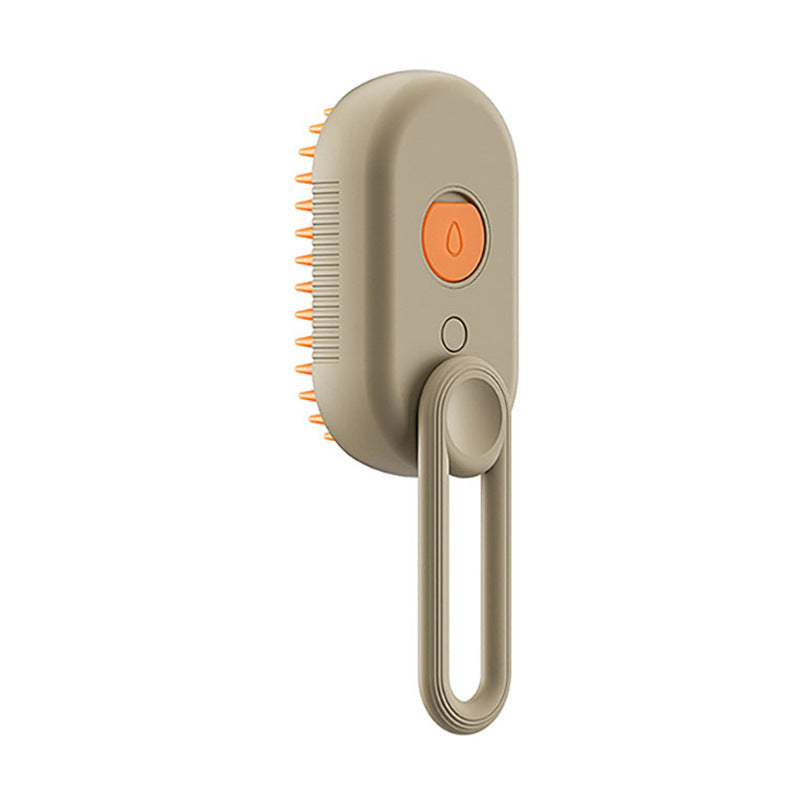 Electric Cat Steam Brush 3-in-1 – Self-Cleaning Pet Grooming & Hair Removal Comb