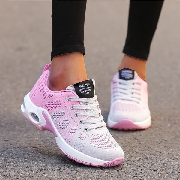 Women Running Shoes Breathable Casual Shoes - Lightweight Outdoor Sports Walking Sneakers