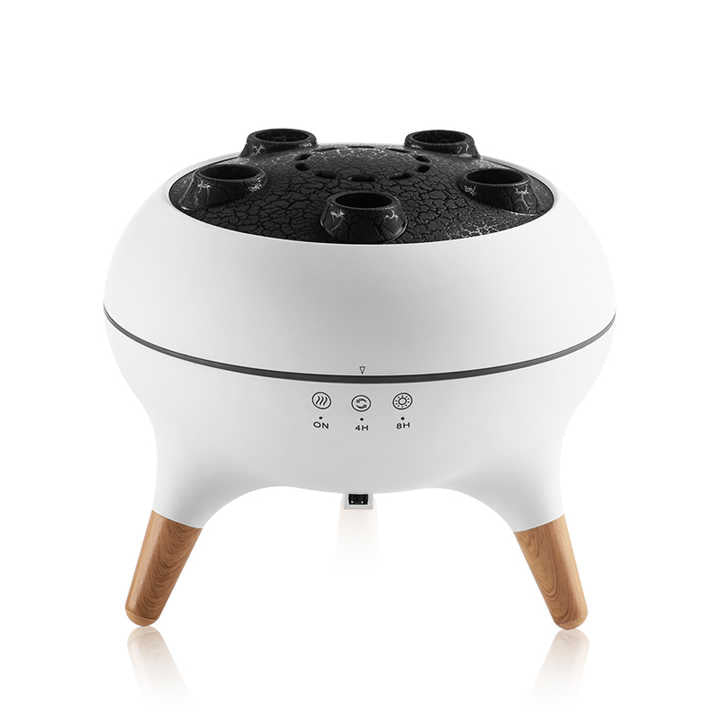 Electric spray air humidifier with soothing night light and remote control. Ideal for aromatherapy, improving air moisture, and creating a relaxing home atmosphere.