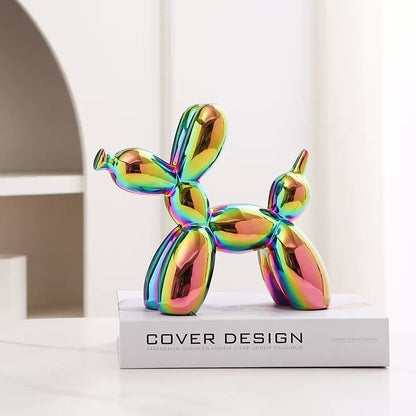 Luxury Balloon Dog Jewelry Holder & Home Décor Ornament – Modern Resin Storage Display