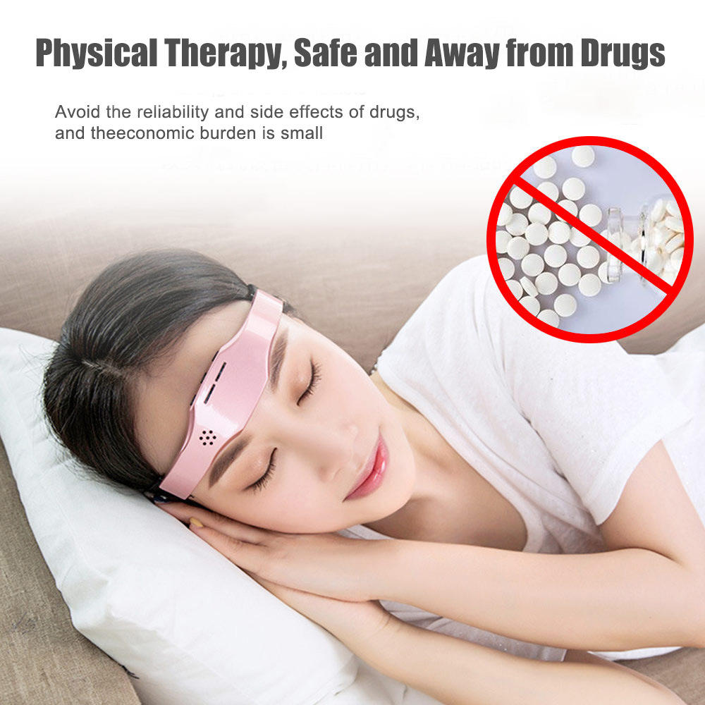 Zarusky Smart Sleep Aid Device - EMS Electrotherapy Insomnia Relief Massager