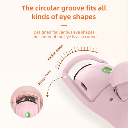 Pro-Lift Electric Heated Eyelash Curler | 3 Temperature Modes & USB Rechargeable Lash Lifter