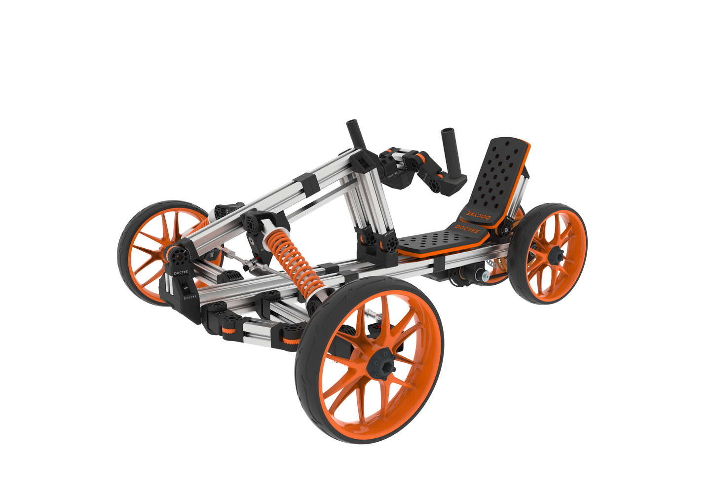 Innovative modular electric kart made from high-strength materials. Build, rebuild, and customize with 20+ assembly methods—fun, educational, and durable.