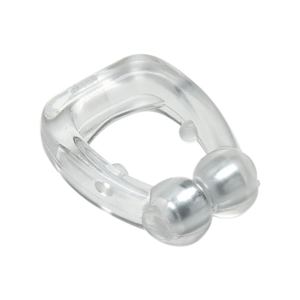 Zarusky™ Silicone Magnetic Anti-Snore Nose Clip – Sleep Aid & Apnea Guard with Case