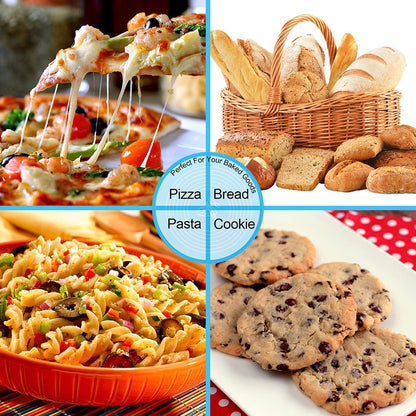 Extra-large silicone baking mat with non-stick surface. Ideal for rolling dough, pizza, macarons, and pastries—reusable, flexible, and easy to clean.