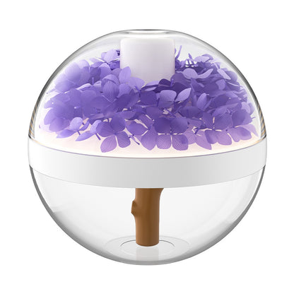 Romantic atmosphere light humidifier with gentle mist hydration. Perfect Valentine’s Day gift for bedroom, bedside, and cozy home décor.