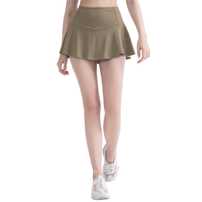 Women’s Sports Short Skirt – Slim Fit Yoga, Running & Tennis Fitness Skirt