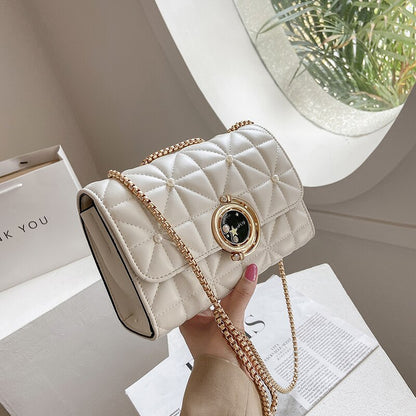 Brand Designer Women Shoulder Bags Diamond Lattice Crossbody Bag for Girls Chain Square Flap Messenger Bag Ladies Handbags