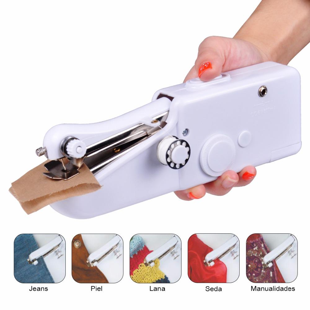 Mini Handheld Sewing Machine - Portable Cordless Electric Stitch Tool for Quick Repairs & Alterations