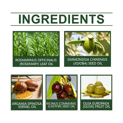 Zarusky Rosemary Oil for Hair Growth - Promotes Healthy Nourishing Strong Hair