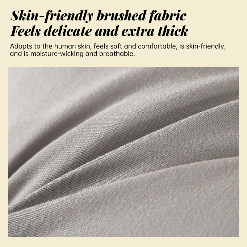 Soft and warm feather-cotton backrest cushion with brushed fabric. Triangular design provides comfortable support for bed, sofa, and reading time.