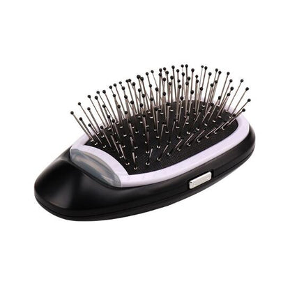 Zarusky™ Silk-Flow Ionic Hairbrush – Portable Anti-Frizz Negative Ion Styling Tool