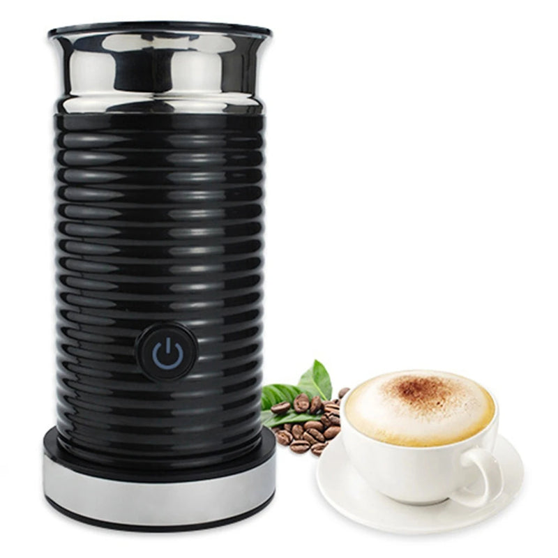 Create rich hot or cold milk foam at home with this automatic electric milk frother. Perfect for cappuccino, latte, and everyday coffee drinks.