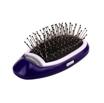 Zarusky™ Silk-Flow Ionic Hairbrush – Portable Anti-Frizz Negative Ion Styling Tool
