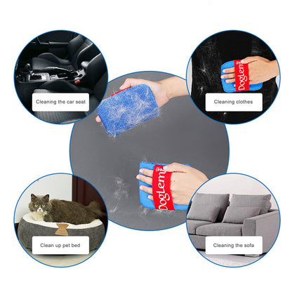 Zarusky™ Pet Hair Remover Brush – Dog & Cat Hair Cleaner for Cars, Furniture, Carpet & Clothes