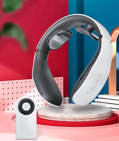 Zarusky™ Smart Electric Shoulder & Neck Massager – 4 Pulse Therapy Modes for Relaxation & Fatigue Relief