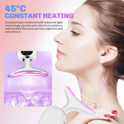 Zarusky™ EMS Neck & Face Lifter | Advanced Skin Tightening & Wrinkle Removal