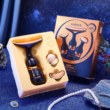 Electric Face & Neck Beauty Massager – Skin Lifting, Firming & Tightening Tool