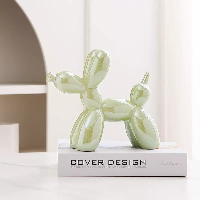 Luxury Balloon Dog Jewelry Holder & Home Décor Ornament – Modern Resin Storage Display
