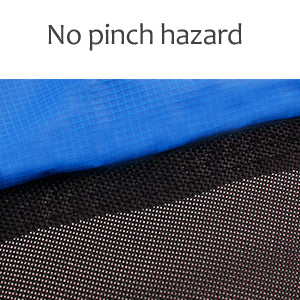 55” Toddler Trampoline with Safety Enclosure Net & Balls | Indoor & Outdoor Mini Trampoline for Kids | Safe, Sturdy Active Play for Toddlers