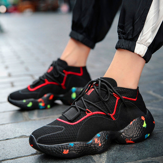 Men Fashion Sneakers Casual Shoes - Lightweight Flyknit Walking Shoes Unisex