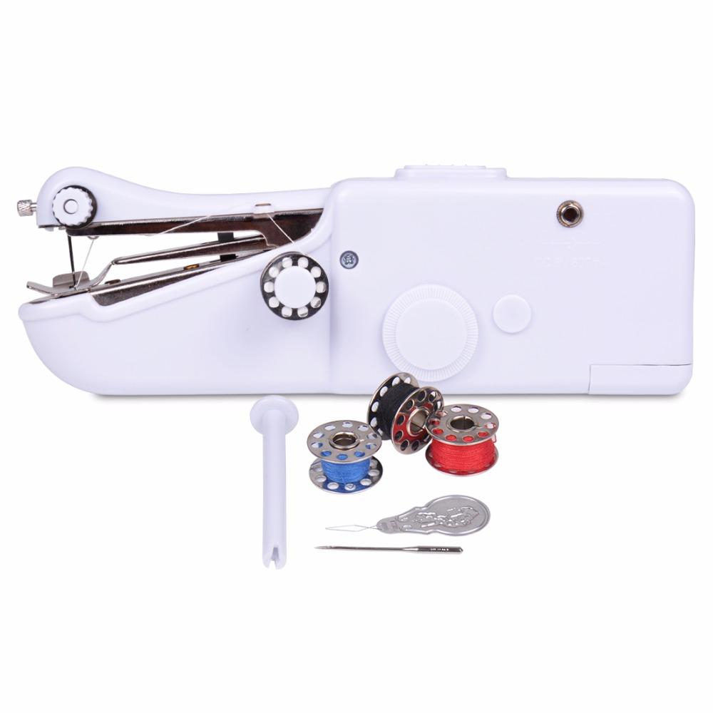 Mini Handheld Sewing Machine - Portable Cordless Electric Stitch Tool for Quick Repairs & Alterations