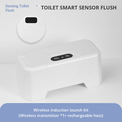 Zarusky™ Smart Touchless Toilet Flusher – Intelligent Infrared Induction Automatic Flushing Device for Modern Home Hygiene