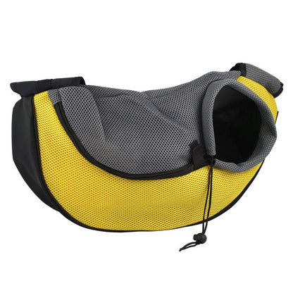 Breathable Mesh Pet Carrier - Comfortable Travel Bag for Small Dogs & Cats