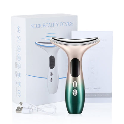 Zarusky™ Light Microcurrent Neck & Facial Beauty Instrument – Constant Temperature Skin Lifting Device