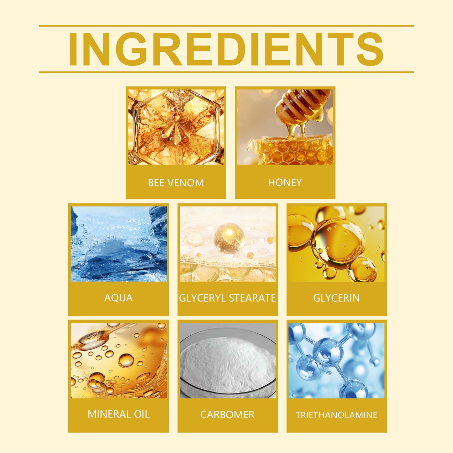 Zarusky Bee Venom Skin Moisturizer - Gentle Creamy Daily Care Cream