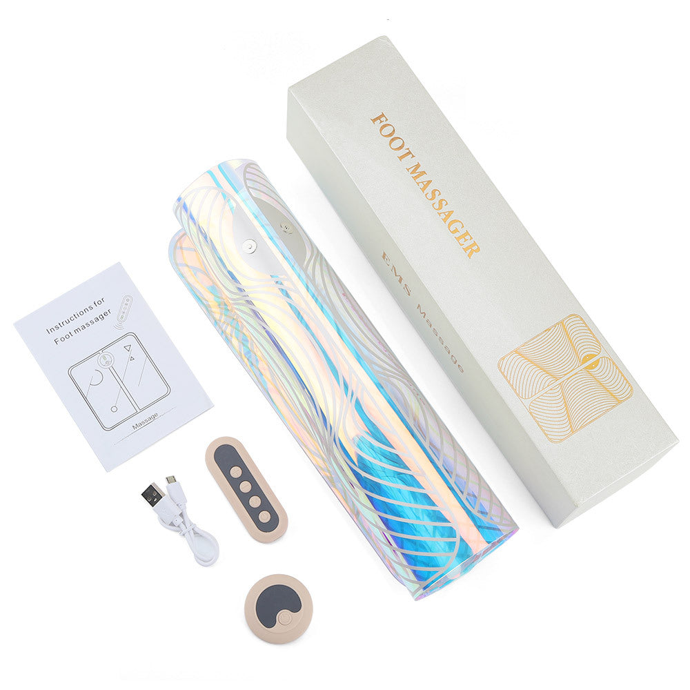 EMS Foot Massager Pad – Rechargeable Pulse Acupoint Foot Massage Mat for Pain Relief & Blood Circulation