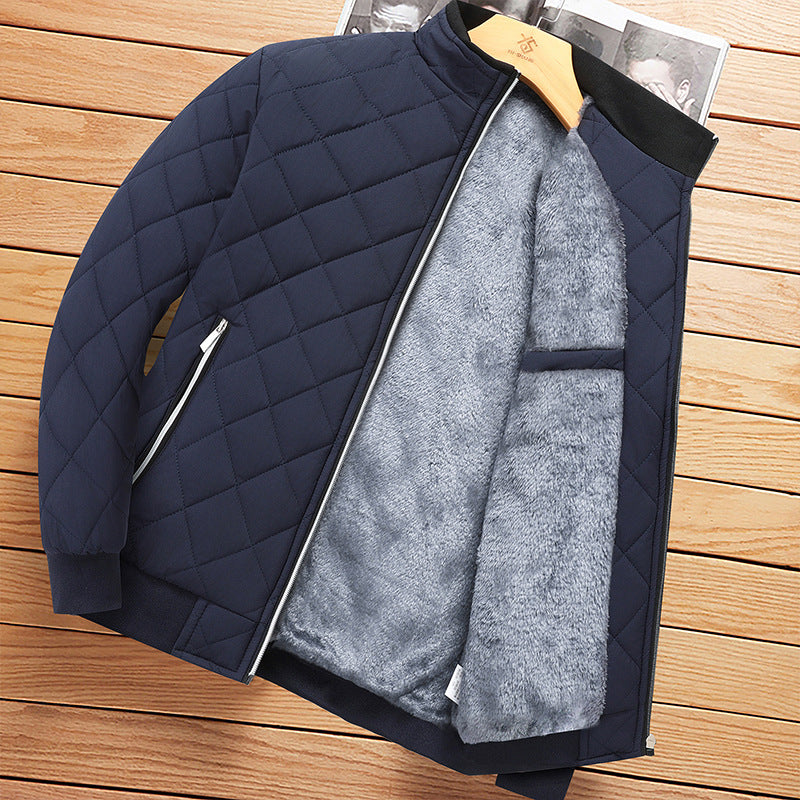 Men’s Lightweight Cotton Jacket – Warm Casual Outerwear | Premium Down-Cotton Comfort Coat