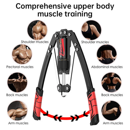 3-in-1 Twister Arm Trainer - Hydraulic Chest & Arm Workout Equipment